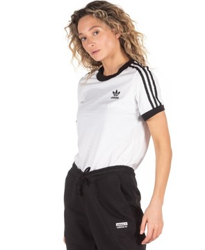 KOSZULKA DAMSKA ADIDAS T-SHIRT SPORTOWA BAWEŁNIANA