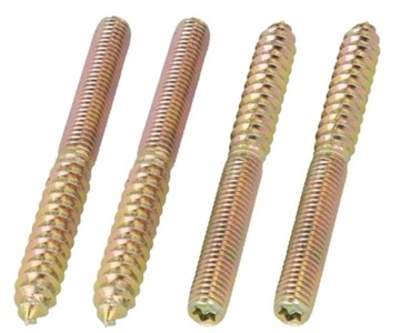 Śruba dwugwintowa dwustronna M8x100