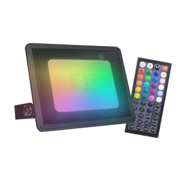 NAŚWIETLACZ LAMPA LED 30W RGB KOLOROWE PODŚWIETLENIE ELEWACJI DRZEW ROŚLIN
