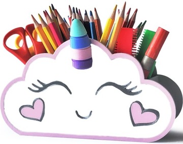 ИНСТРУМЕНТАРИЙ PASTEL CLOUD DESK ОРГАНИЧЕСКИЙ ЦВЕТ ЦВЕТНЫЙ ЕДИНОРОГ ПАСТЕЛЬ