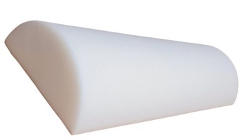 Poduszka półwałek piankowy H3 60x25x11 cm zagłówek