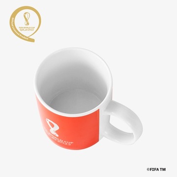 Кружка ЧМ-2022 в Катаре - красная (официальная)
