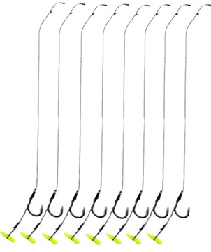 Przypony do method feeder hak nr10 PUSH STOP 8szt