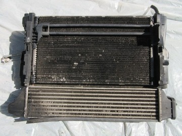 Chłodnica wody + intercooler kpl. BMW e46 320d 99r