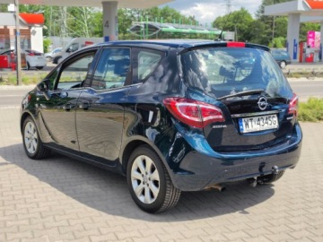 Opel Meriva II Mikrovan Facelifting 1.4 Turbo ECOTEC 120KM 2014 Opel Meriva Lift 1.4t Fabryczne LPG, Grzana Kierownica Hak Bogata Wersja, zdjęcie 1