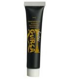 Farbka do twarzy makijaż tubka 20ml czarna upiór