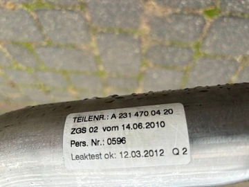 NÁDRŽE PALIVA MERCEDES-BENZ SL R231 OE A 231 470 03 01