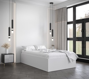 Łóżko pojedyncze do sypialni 120x200 3 kolory