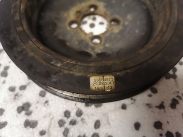 KOLO ŘEMENICE KLIKOVÉ HŘÍDELE OPEL VECTRA C 1.9 16V 55564573
