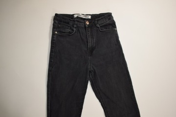 DAMSKIE SPODNIE JEANSY ZARA WYSOKI STAN ROZ.34/XS