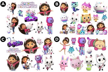 МОЮЩИЕСЯ ДЕТСКИЕ ТАТУ КОШЕЧНИК ГАБИ