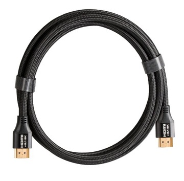 КАБЕЛЬ HDMI 2.1 8K СВЕРХВЫСОКОСКОРОСТНОЙ 48 Гбит/с eARC FHD 240 Гц VAYOX 1,5 м