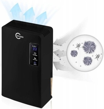 ВОЗДУШНЫЙ ОСУШИТЕЛЬ ВЛАЖНОСТИ БЕСШУМНЫЙ 90Вт 700мл/24ч 2200мл + ШЛАНГ