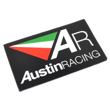 NAKLEJKA EMBLEMAT NA TŁUMIK WYDECH AUSTIN RACING