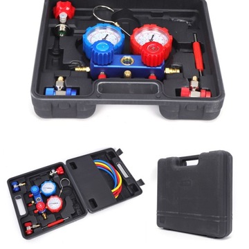 МАНОМЕТР ДЛЯ КОНДИЦИОНЕРА ВОЗДУХА R134a, R22, R12, R410A, R404A и R502