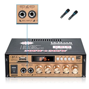 ПРИЕМНИК BLUETOOTH BT-198E УСИЛИТЕЛЬ HIFI BT 5.0