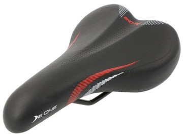 Siodło młodzieżowe De-One black/red