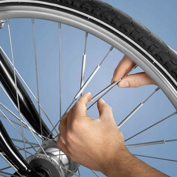 LAMPKI ODBLASKI KLIPSY NAKŁADKI LED SZPRYCHY KOŁA