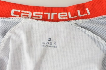 CASTELLI ITALIA KOSZULKA ROWEROWA MĘSKA logo roz.XL