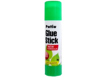 Клей шкільний в олівці прозорий Patio Клей Stick 8 г