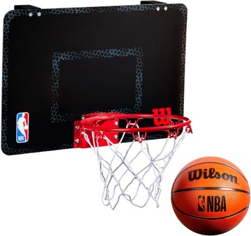 WILSON NBA FORGE MINI HOP БАСКЕТБОЛЬНАЯ ДВЕРНАЯ ДОСКА + мини-ШАР