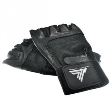 TREC RĘKAWICE CLASIC BLACK Z USZTYWNIACZEM Black M