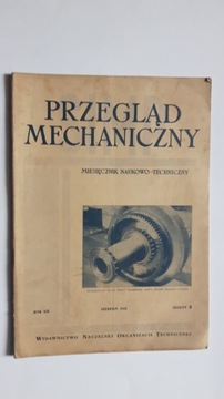 PRZEGLAD MECHANICZNY 8/1953