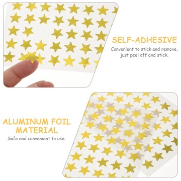 Star Reward Stickers Small Glitter Student Child