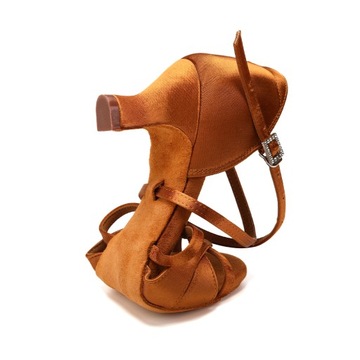 Танцевальная туфли нежная латиноамериканская бронза 5,5 см