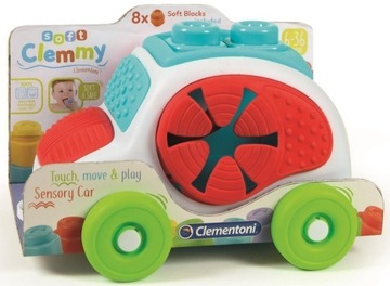 CLEMENTONI Блоки Clemmy Сортировщик автомобилей 17315