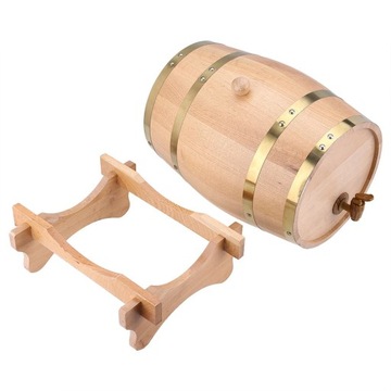 Деревянная винная бочка емкостью 10 литров.