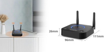 B06 Передатчик Bluetooth 5 1Mii aptX 50 м передатчик