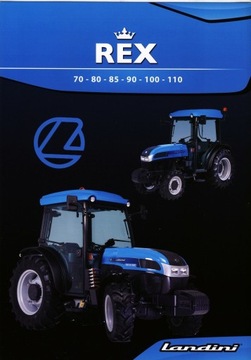 Брошюра Landini Rex 2015 трактор трактор