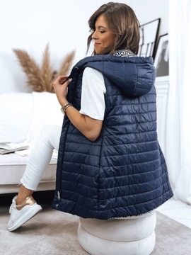 ЖЕНСКИЙ ЖИЛЕТ С КАПЮШОНОМ И РУКАВАМИ, размер. С