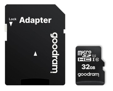 КАРТА ПАМЯТИ GOODRAM microSD 32 ГБ UHS-I microSDHC