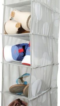 WISZĄCY ORGANIZER 10 PÓŁEK NA BUTY