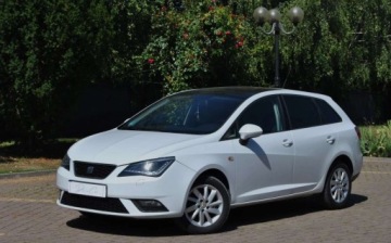 Seat Ibiza IV SportTourer Facelifting 1.2 TSI 105KM 2013 Seat Ibiza GWARANCJA, LIFT, 2013r, Benzyna, Niski przebieg, Bi-xenon, Pano