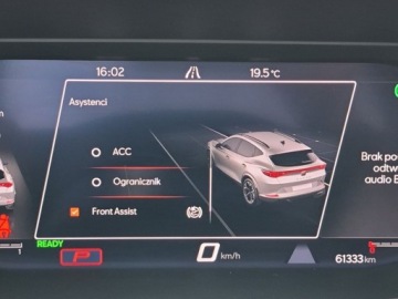 Cupra Formentor 2023 Cupra Formentor PLUG-IN KAMERA COFANIAnaviACCKessy 1.4 Hybryda Plug-in, zdjęcie 13