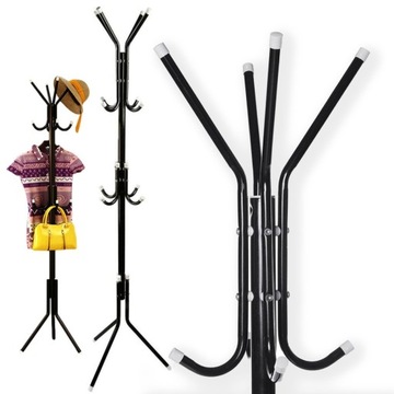 WIESZAK STOJĄCY PODŁOGOWY STOJAK NA UBRANIA 175CM