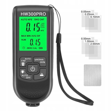 MIERNIK GRUBOŚCI LAKIERU TESTER HW-300PRO
