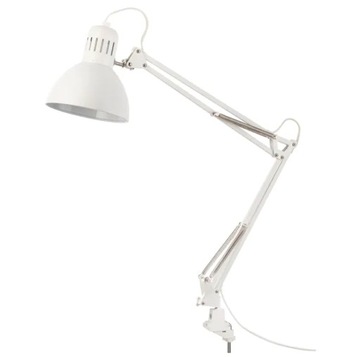 IKEA TERTIAL Lampa biurkowa biały