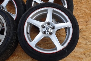 Легкосплавные диски AEZ 17 дюймов 5x100 7J ET38 KBA 44933 GOLF IV AUDI A3