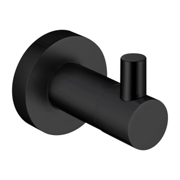 КРЮЧОК OMNIRES MODERN ОДИНАРНЫЙ, ЧЕРНЫЙ МАТОВЫЙ