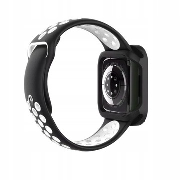 PASEK DO APPLE WATCH + CASE OCHRONNY 2w1 RAMKA (9 8 7 ) 45 mm OPASKA