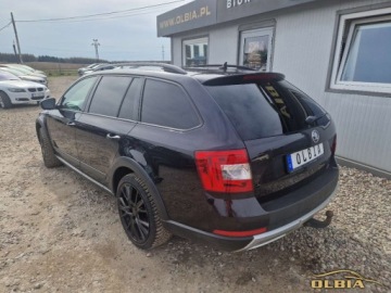 Skoda Octavia III Scout 2.0 TDI 184KM 2015 Skoda Octavia Wersja Scout, 4x4,Xenon-Led 2.0 Diesel 184KM, zdjęcie 6