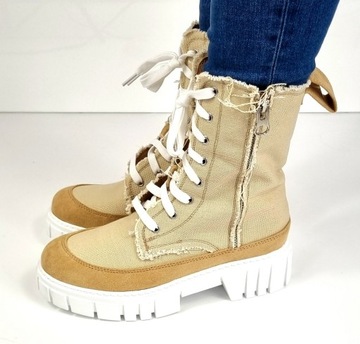 БЕЖЕВЫЕ БОТИЛЬОНЫ ОБУВЬ БЕЛЫЕ КРОССОВКИ НОВИНКА 40