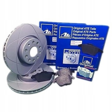 ATE TARCZE PD KLOCKI CERAMIC PRZÓD AUDI A4 B8 314M