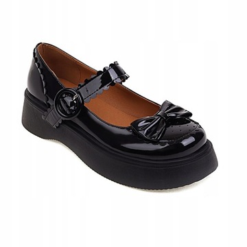 buty na platformie mary jane lolita buty