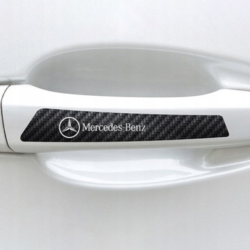 Наклейка на ручку двери автомобиля Mercedes Benz