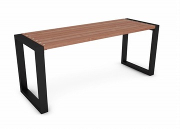 Duży nowoczesny drewniany stół ogrodowy 200 cm